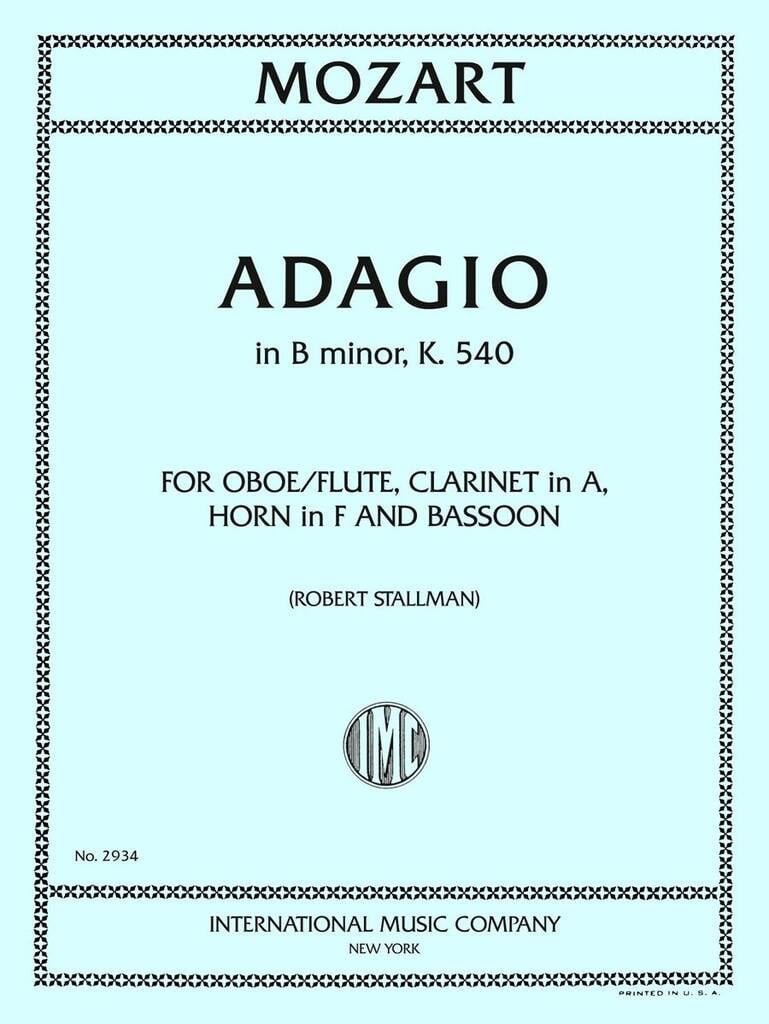 Adagio Si M. K 540 (Stallman)